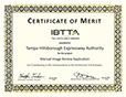 IBTTA Certificate