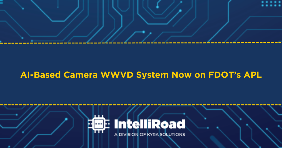 AI-Based Camera IntelliRoad